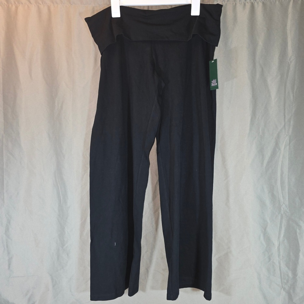Wild Fable Women Black Foldover Waist Yoga Pants XL 331 11 5246
